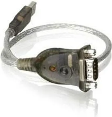 Immagine prodotto di iogear Cavo adattatore da USB a seriale RS-232 grigio 0,4 m USB tipo A DB-9