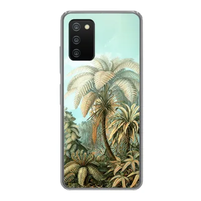 Produktbild von MuchoWow® Handyhülle Schutzhülle Hülle für Samsung Galaxy A03s Filicinae - Haeckel - Alte Meister Silikon Softcase Handy Hülle - Schutz