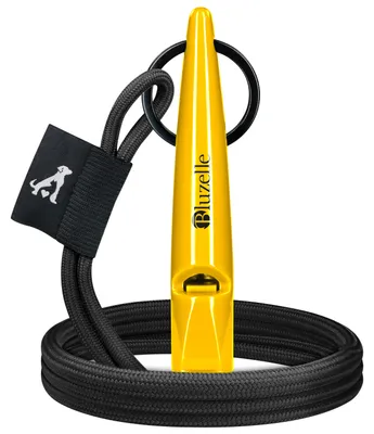 Produktbild von Recall 5800 Hundepfeife 2-in-1 Profi - Trainingspfeife für Hundeerziehung & Hundetraining - Gelb