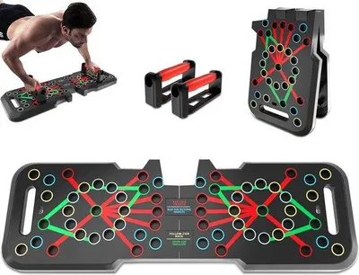 Produktbild von Famanu Push Up Board - Intelligente Trainingshilfe mit LCD-Display