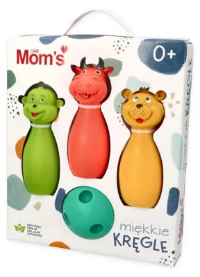 Immagine prodotto di Birilli di gomma + palline Hencz Toys, set