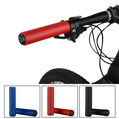 Produktbild von ROCKBROS Lenkergriffe Rennrad MTB Fahrradgriffe Sanft Anti-Stoß Silikon 1 paar schwarz