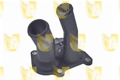 Produktbild von UNIGOM 341412 Kühlmittelflansch für FORD Fiesta Mk6 Schrägheck (JA8, JR8) Wasserflansch