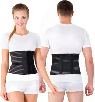 Produktbild von Schwarz S, Atmungsaktiv Postpartum Gürtel, Postoperative Binder Bauch Band Elastische