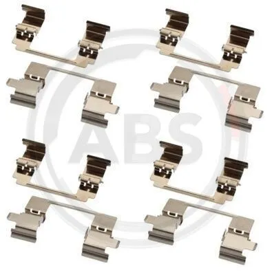 Produktbild von 4x A.B.S. 1840Q Zubehörsatz Scheibenbremsbelag Vorne für HONDA ACCORD VIII (CU) ACCORD VIII Kombi