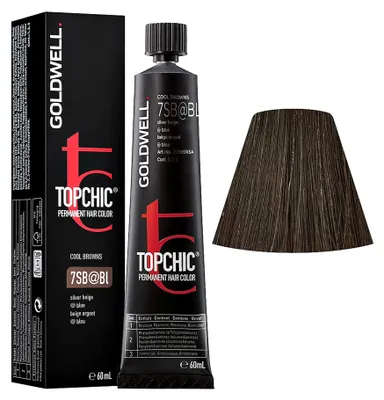 Zdjęcie produktu dla Goldwell Topchic Tube 6SB srebrny brąz 60 ml