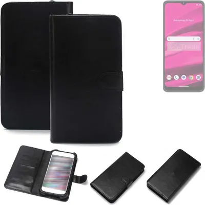 Produktbild von K-S-Trade Handyhülle Schutzhülle kompatibel mit Telekom T Phone 2023 Handy Schutz Hülle Handyhülle Bumper schwarz 1x
