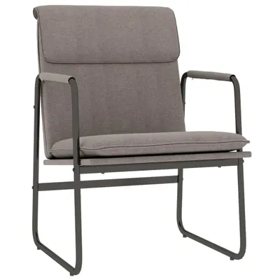 Produktbild von vidaXL Loungesessel Taupe 55x64x80 cm Stoff