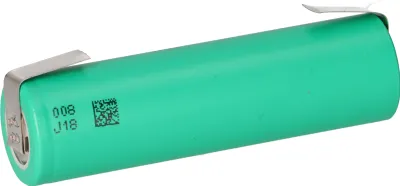 Image de Batterie Li-Ion TerraE INR 18650 25P - 3,6 V 2500 mAh 20 A à cosses soudées en U