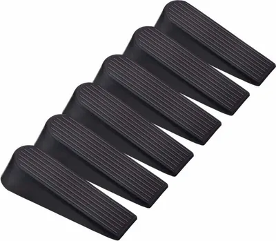 Produktbild von Türstopper Boden schwarz, höhenverstellbar kratzfest rutschfest