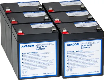 Image de AVACOM RBC141 - kit de remise à neuf des batteries (6 batteries)