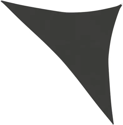 Produktbild von Sonnensegel 160 g/m² Anthrazit 3,5x3,5x4,9 m HDPE