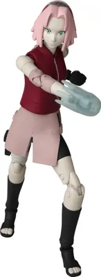 Produktbild von Bandai Anime Heroes Naruto Haruno Sakura Figur Rosa  Rosa One Size