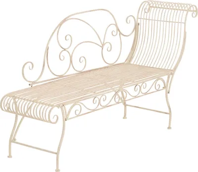 Produktbild von TPFGarden Gartenbank Karina antik-creme