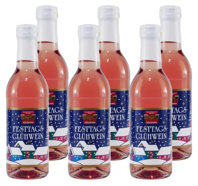 Produktbild von Festtags-Glühwein Rosé (24 x 0,25L)