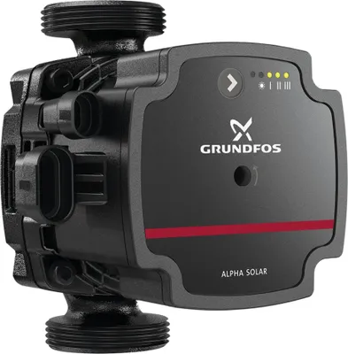 Produktbild von GRUNDFOS Hocheffizienz Umwälzpumpe ALPHA Solar25-75 PN10 G1_1/2 130mm 1x230V