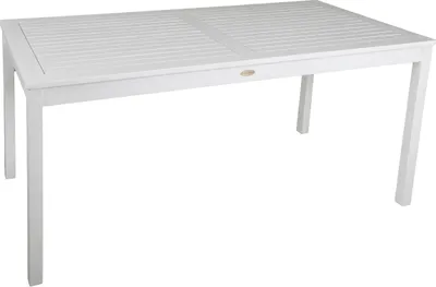 Obrázek produktu pro Garden Pleasure zahradní stůl Malmö bílý obdélníkový 80,0 x 165,0 x 75,0 cm