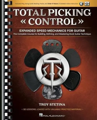 Produktbild von Total Picking Control - Expanded Speed Mechanics for Guitar with 60 Lessons, Audio Backing Tracks, and Over 17 Hours of Detailed Video Instruction!