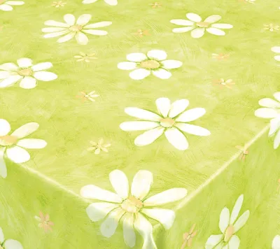 Immagine prodotto di Tovaglia da giardino impermeabile tovaglia fiori verde 130 x 160 cm