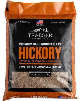 Zdjęcie produktu dla Traeger pellet hikorowy do autentycznego wędzenia Smoken - 9 kg
