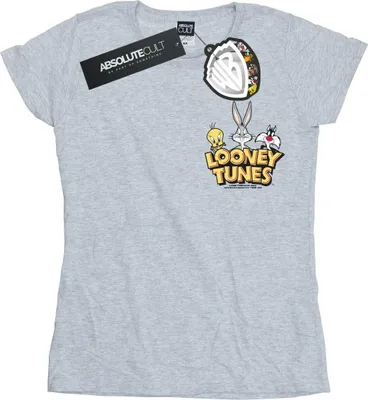 Produktbild von Looney Tunes - T-Shirt für Damen BI27846 (L) (Grau)