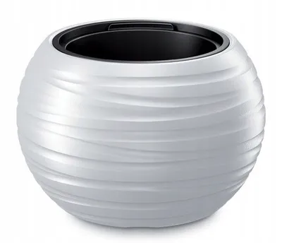 Produktbild von Maze-Blumentopf – Weiss – Pp-Dbmzk400