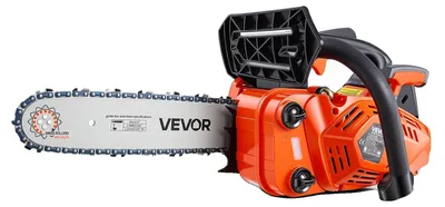 Obrázok produktu pre VEVOR Benzínová reťazová píla, modely 508 a 558,8 mm, 62 ccm, 2,7 kW, dvojtaktný motor, určená na rezanie dreva, orezávanie stromov a odstraňovanie náletu, s synchronizátorom vzduchu, výkonná reťazová píla s protišmykovou rukoväťou a dvojitými nádržkami