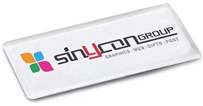 Produktbild von 10 Stück - Acryl Etiketten 26x76mm
