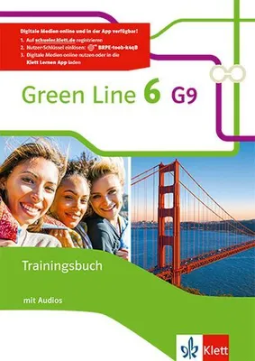 Immagine prodotto di Green Line 6 G9. Trainingsbuch mit Audios Klasse 10