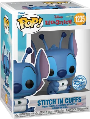 Produktbild von Disney Lilo & Stitch - Stitch in Cuffs 1235 Special Edition - Funko Pop! Vinyl Figur