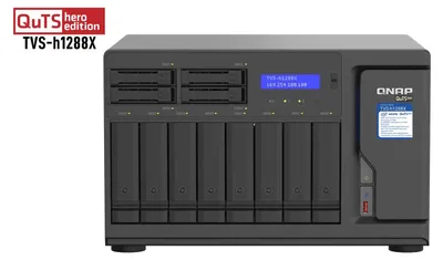 Immagine prodotto di QNAP TVS-h1288X NAS Tower Ethernet LAN Black W-1250