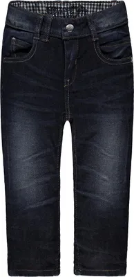 Produktbild von Kanz Jungen Jeans im klassischen Schnitt mit Abschürfungen und Taschen