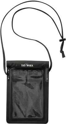 Produktbild von Tatonka Wasserdichte Handytasche Mit Umhängekordel Schwarz  Schwarz One Size