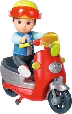 Zdjęcie produktu dla Zestaw BABY born Minis z hulajnogą i lalką