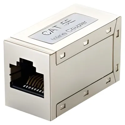 Produktbild von Equip Inline-Koppler Cat5e RJ45 8P8C geschirmt        100MHz Polybeutel