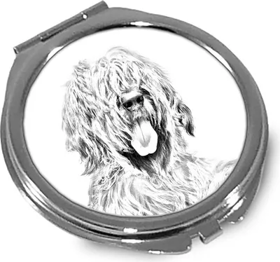 Immagine prodotto di Art-Dog Specchietto da borsa – Briard