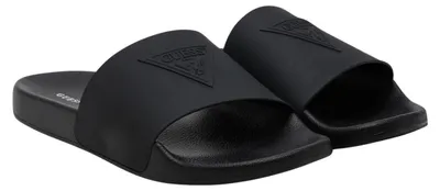 Obrázok produktu pre Guess - Pánske sandále s logom, penová hmota, široký remienok NA813 (40,5 EU) (čierna)
