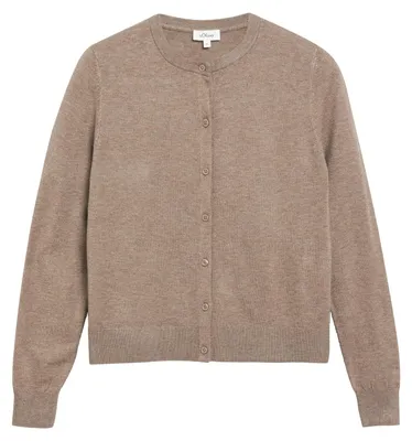 Produktbild von S. Oliver Strickjacke brown mela 34