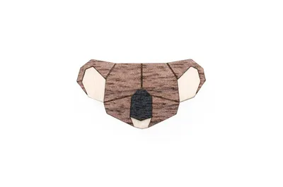 Obrázek produktu pro BeWooden Dřevěná brož Koala Brooch