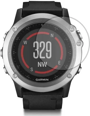 Produktbild von Strap-it Displayschutz aus gehärtetem Glas – passend für Garmin Fenix ​​3 / Fenix ​​3 HR