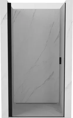 Produktbild von Mexen Mist-B Duschdrehtür 65 cm, transparent, schwarz - 8A2-065-000-70-00