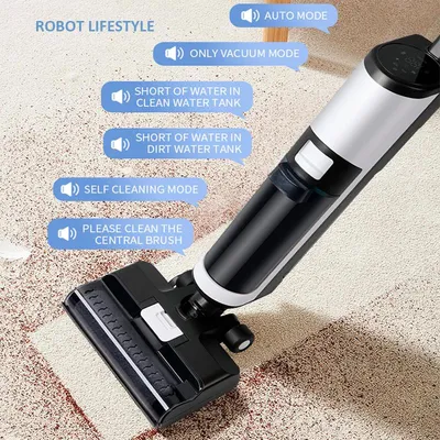 Image de Aspirateur sans fil, puissance d'aspiration élevée, nettoyage sur plusieurs surfaces, RL8PRO 110-240V, EU