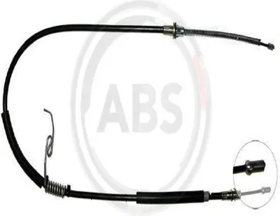 Produktbild von A.B.S. Handbremsseil Seilzug Feststellbremse für FORD TRANSIT Bus (FD, FB, FS, FZ, FC) K17858
