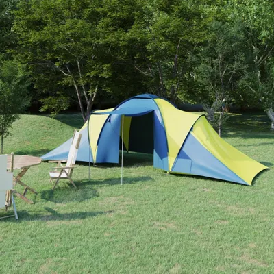 Produktbild von "im Angebot" Campingzelt 6 Personen Blau und Gelb - Campingzelte CC25159