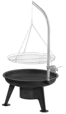 Produktbild von BBQ-Toro Schwenkgrill mit Grillrost Ø 64 cm, Holzkohlegrill, Feuerschale