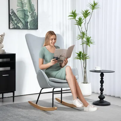 Produktbild von Drehsessel - Drehstuhl - Relaxsessel - Loungesessel - Sessel - Samtbezug