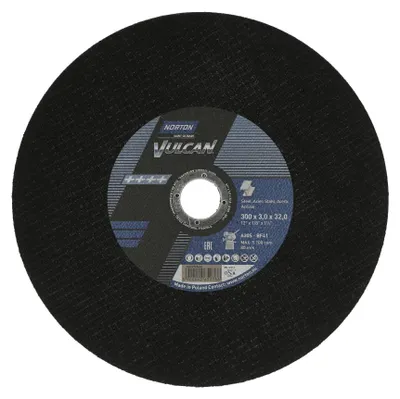 NORTON Trennscheibe Vulcan 300x3,0x32mm A30S für Metall, 10 Stück + 1 gratis