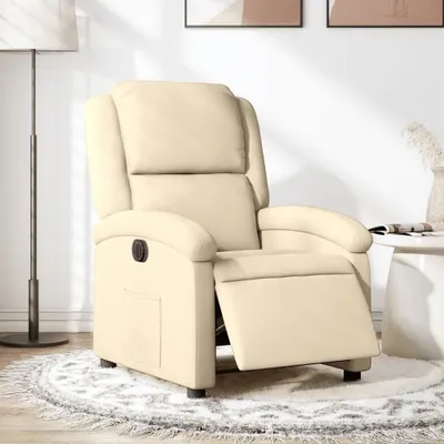Produktbild von Relaxsessel Einzelsofa Elektrisch Creme Stoff 3204149