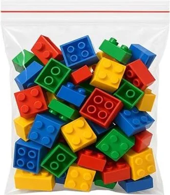 Produktbild von Zip-Beutel 140 x 150 mm, 100 Stück, transparent, LDPE-Folie