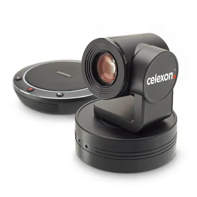 Produktbild von celexon VKS2040 Konferenzkamera mit Mikrofon schwarz